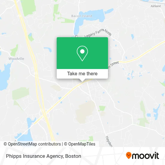 Phipps Insurance Agency map