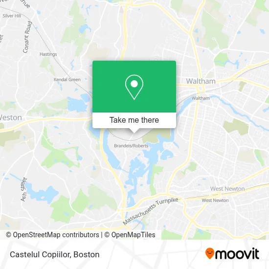 Castelul Copiilor map