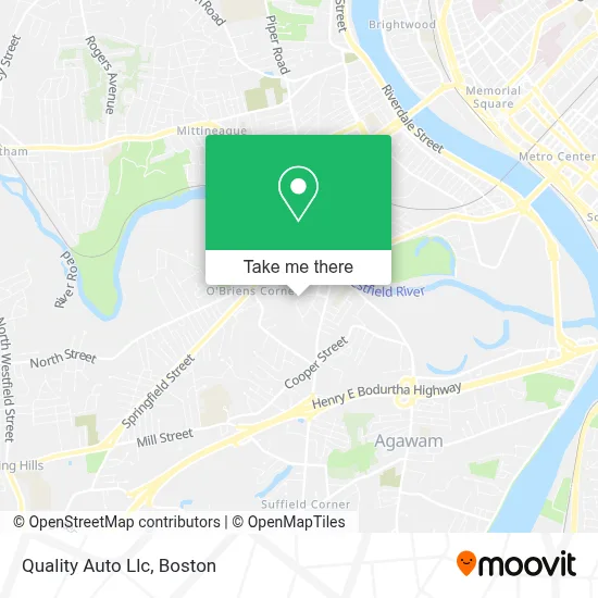 Quality Auto Llc map