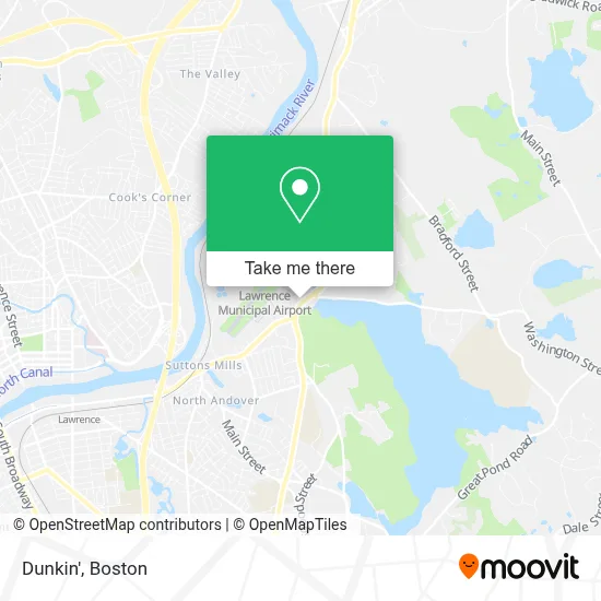 Dunkin' map