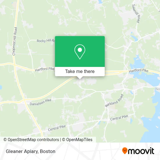 Gleaner Apiary map