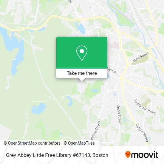 Grey Abbey Little Free Library #67143 map