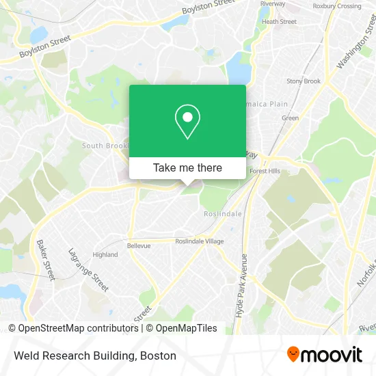 Weld Research Building map