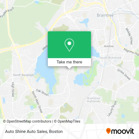 Auto Shine Auto Sales map