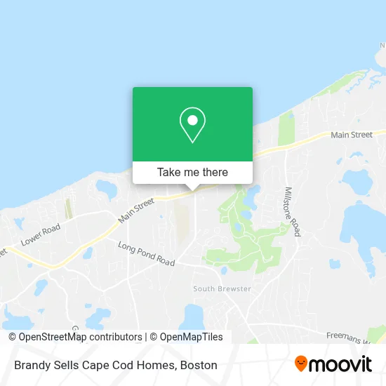 Brandy Sells Cape Cod Homes map