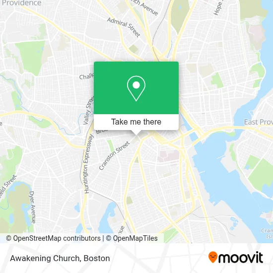 Awakening Church map