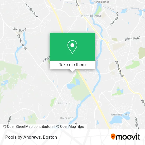 Pools by Andrews map