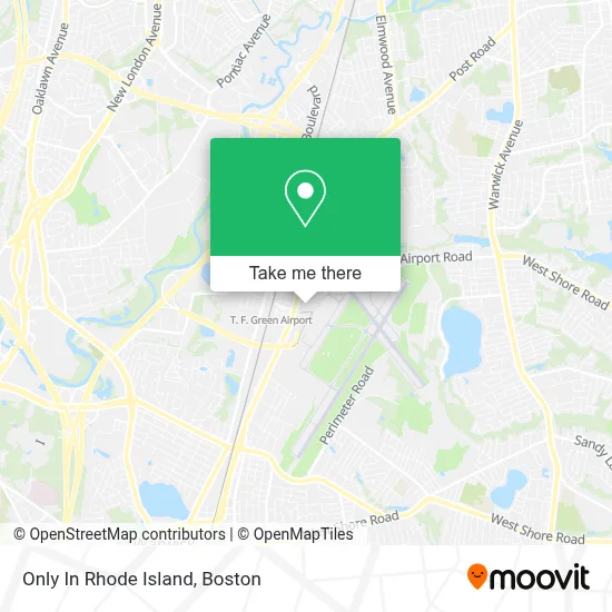 Only In Rhode Island map