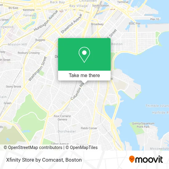 Xfinity Store by Comcast map