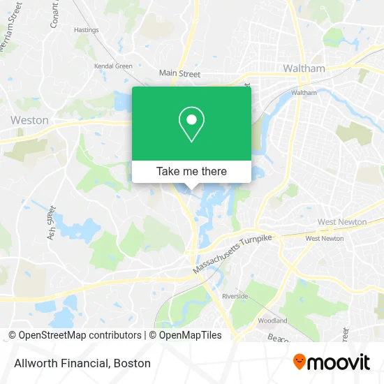 Allworth Financial map