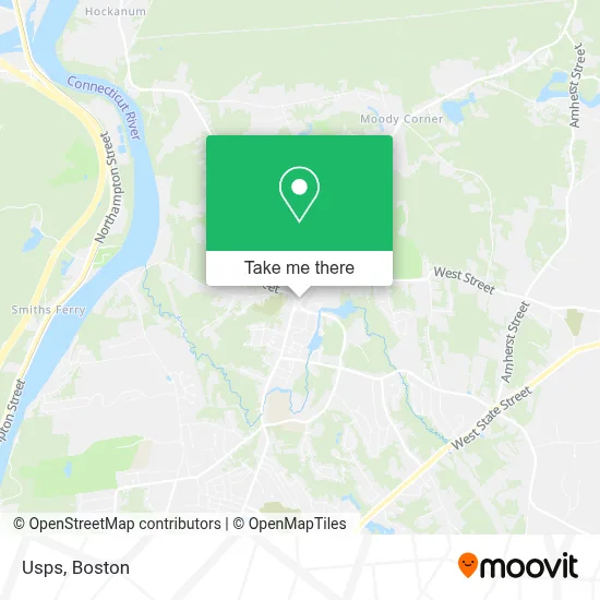 Usps map