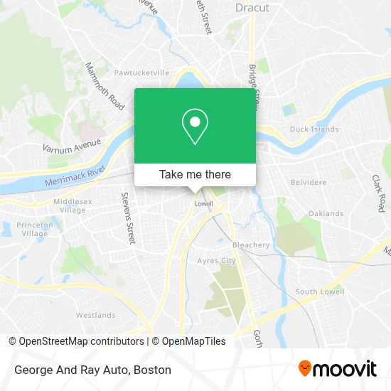 George And Ray Auto map