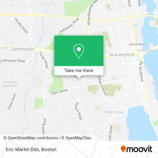 Eric Martin Dds map
