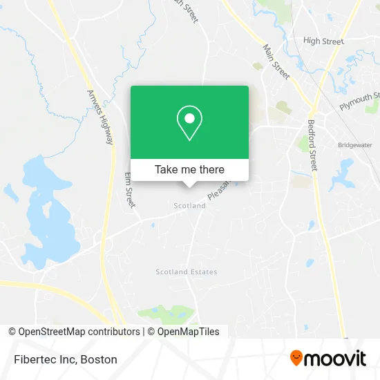 Fibertec Inc map