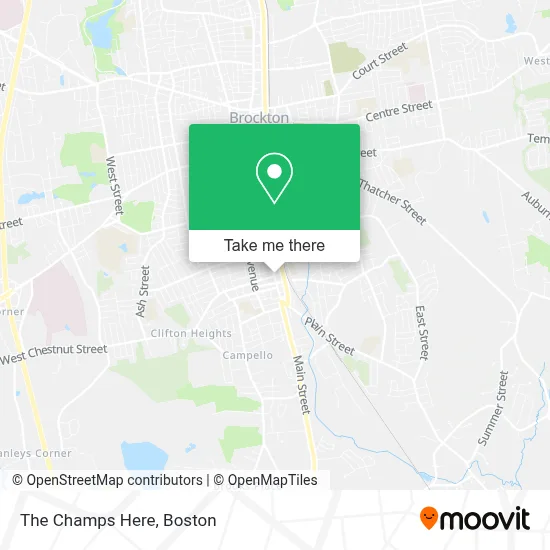 The Champs Here map