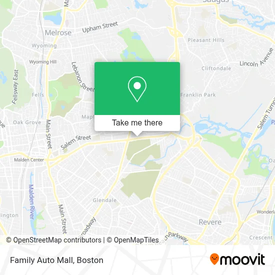 Family Auto Mall map