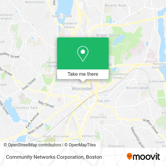 Community Networks Corporation map