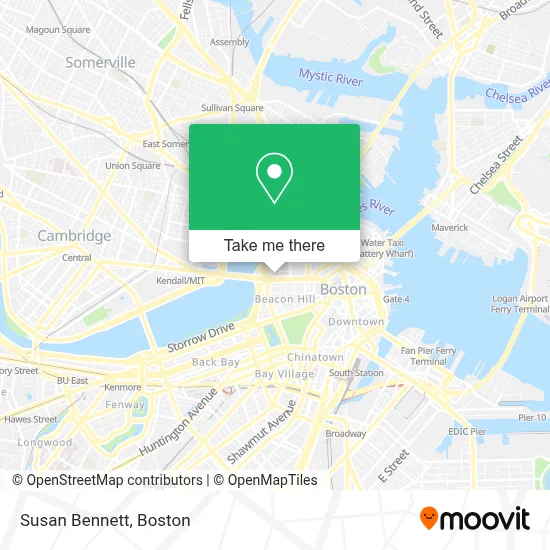 Susan Bennett map