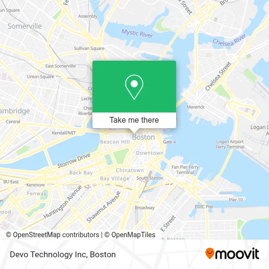 Devo Technology Inc map