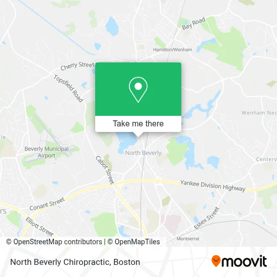 North Beverly Chiropractic map
