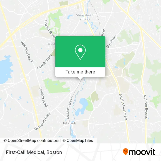 First-Call Medical map