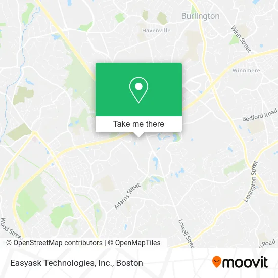 Easyask Technologies, Inc. map
