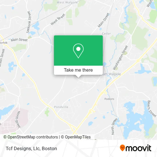 Tcf Designs, Llc map