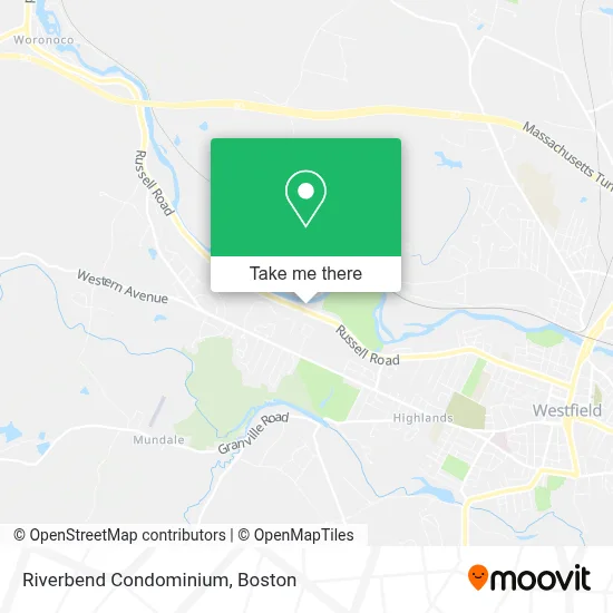 Riverbend Condominium map