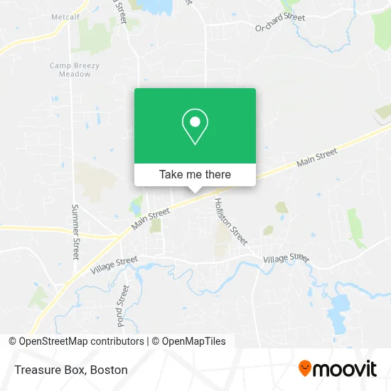 Treasure Box map