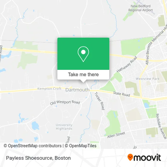 Payless Shoesource map