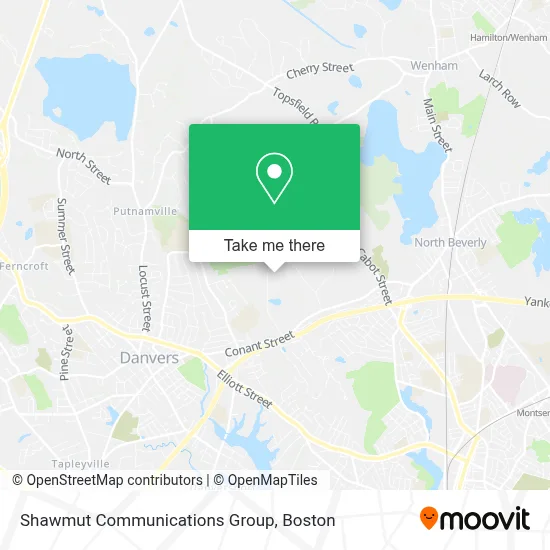 Shawmut Communications Group map