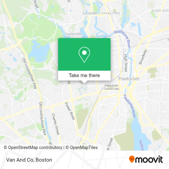 Van And Co map