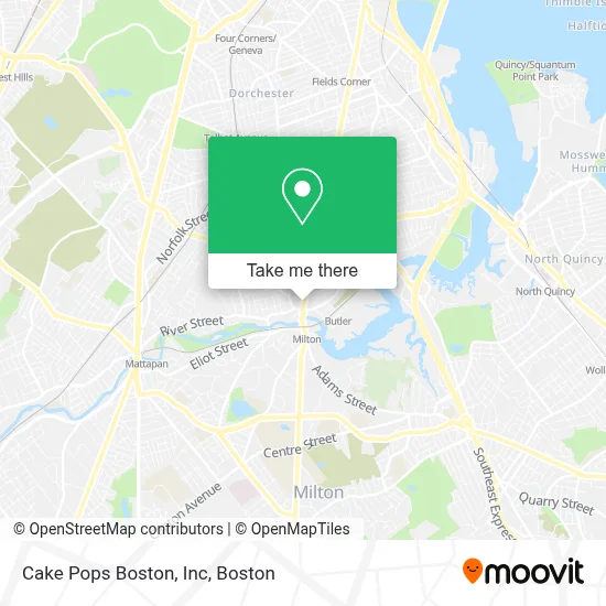 Cake Pops Boston, Inc map
