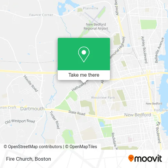 Fire Church map