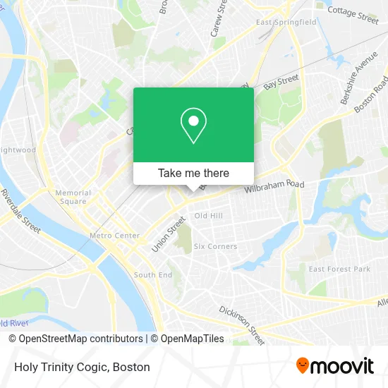 Holy Trinity Cogic map