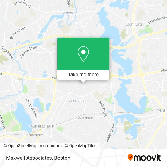 Maxwell Associates map