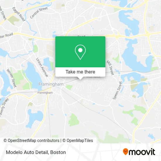 Modelo Auto Detail map