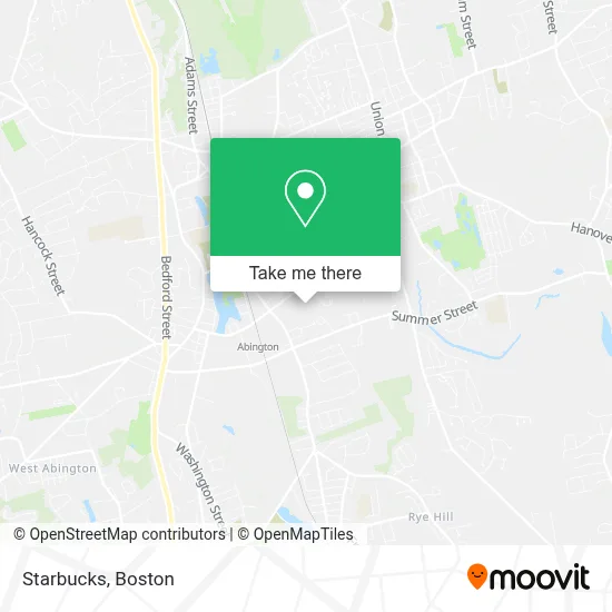Starbucks map
