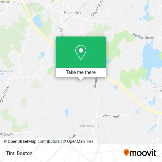 Tint map