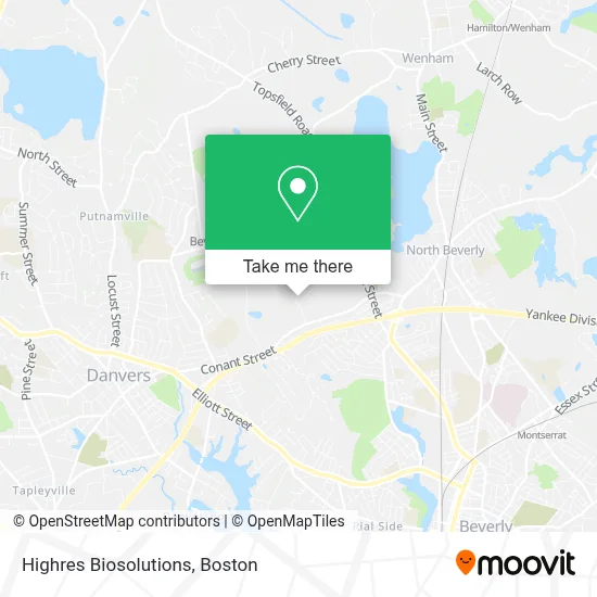Highres Biosolutions map