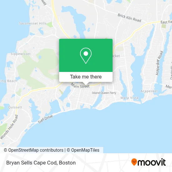 Bryan Sells Cape Cod map