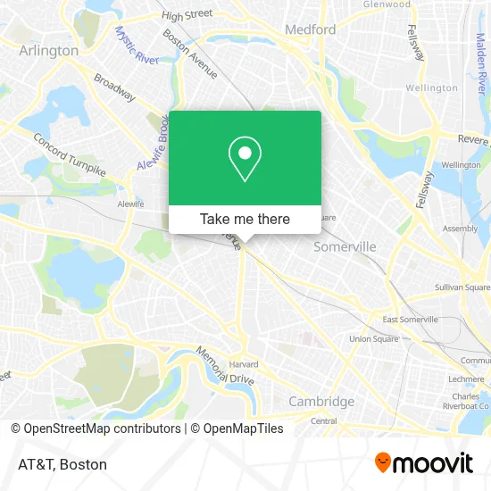 At&T map