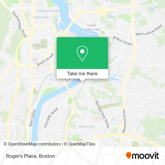 Roger's Place map