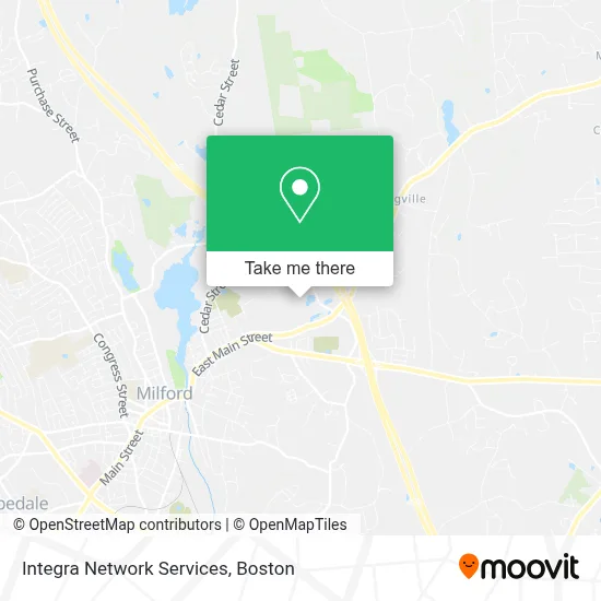 Integra Network Services map