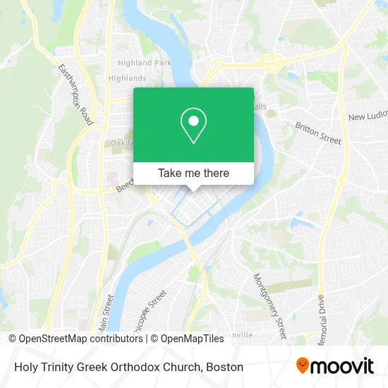 Holy Trinity Greek Orthodox Church map