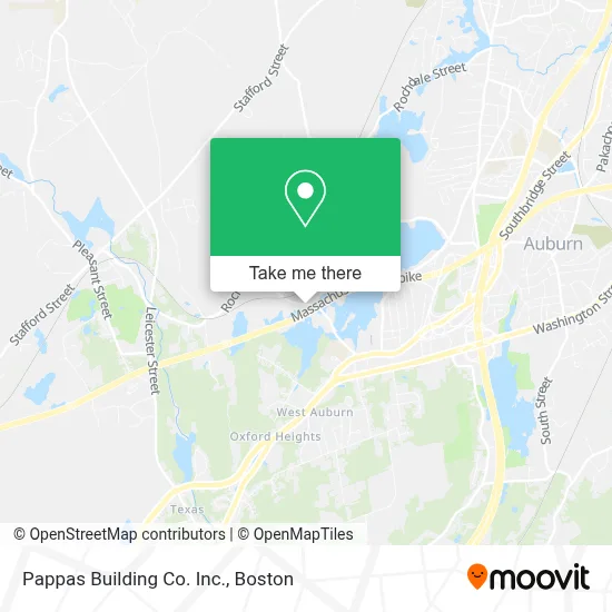 Pappas Building Co. Inc. map