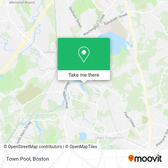Town Pool map