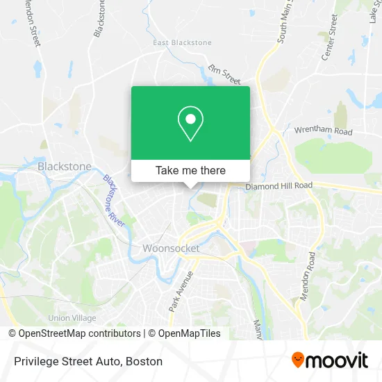 Privilege Street Auto map