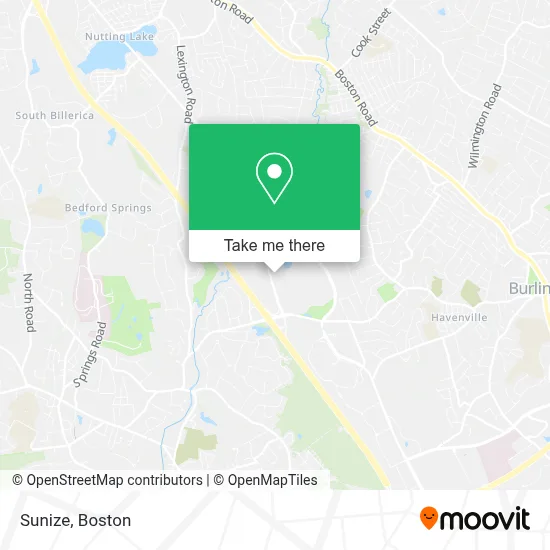 Sunize map