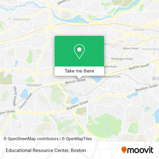 Educational Resource Center map